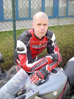 Leather Biker Ivo from Praɦa