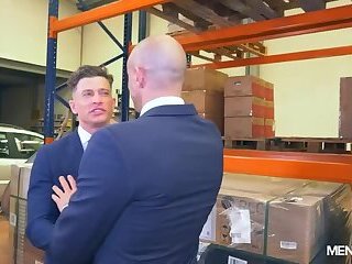 Corrupt politician fucks in warehouse